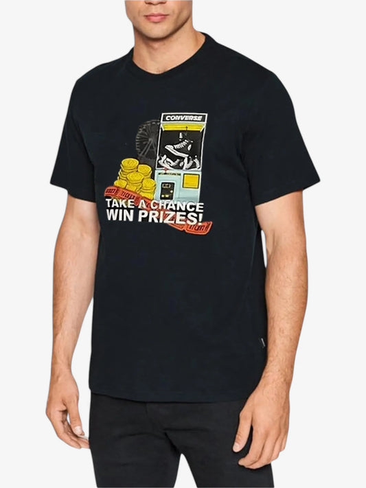 Remera Converse Roller Tee Negro