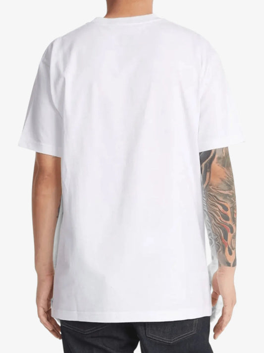 Remera Dc Square Star Blanco