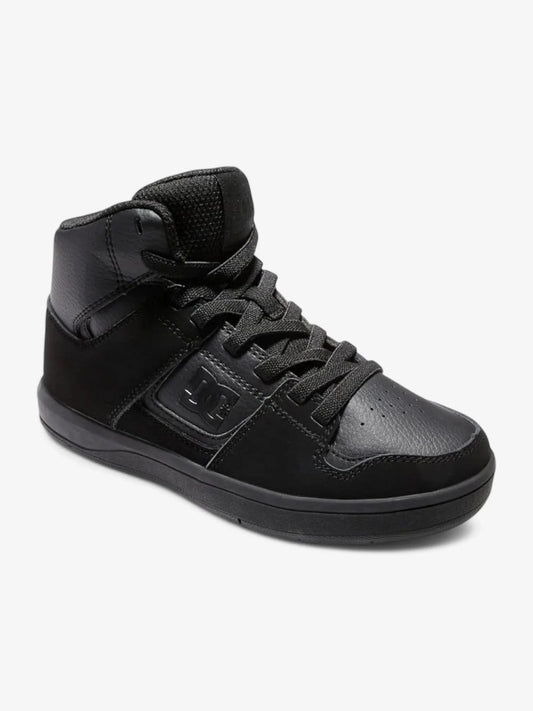 Zapatillas Dc Niño Cure Hi Top Elastic Negro