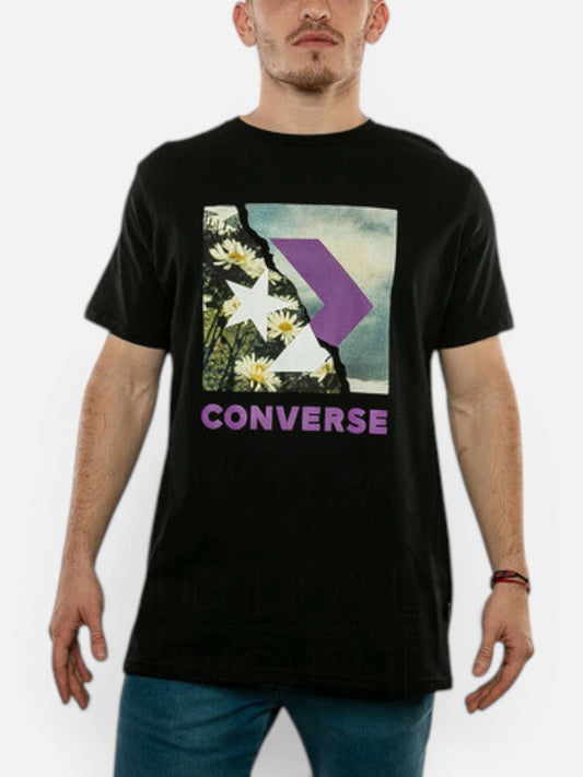 Remera Converse Nice Photo Tee Negro