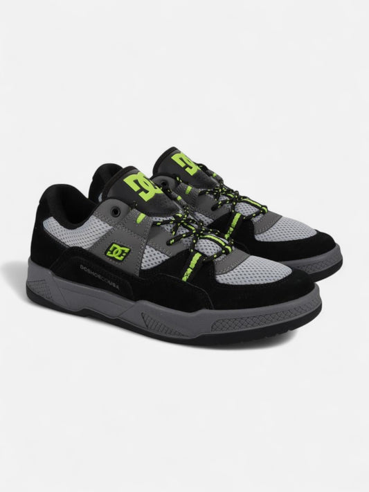 Zapatillas DC Construct Gris Negro Verde