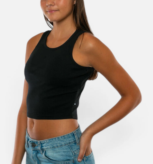 Musculosa Mujer Converse Draft Logo Negro