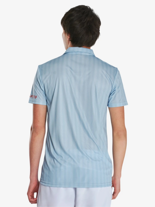 Chomba Le Coq Sportif Tennis Stripe Celeste