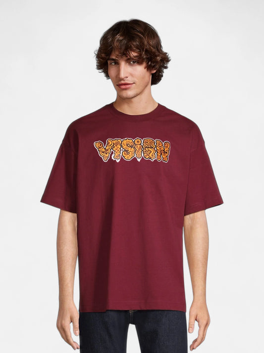Remera Vision Monster Bordo