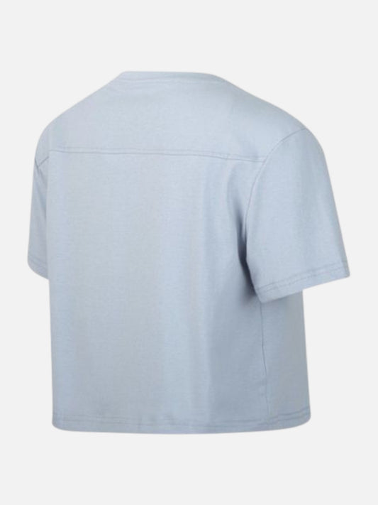 Remera Mujer Converse Sun Logo Celeste