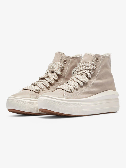 Zapatillas Converse Chuck Taylor Move Hi Platform Beige