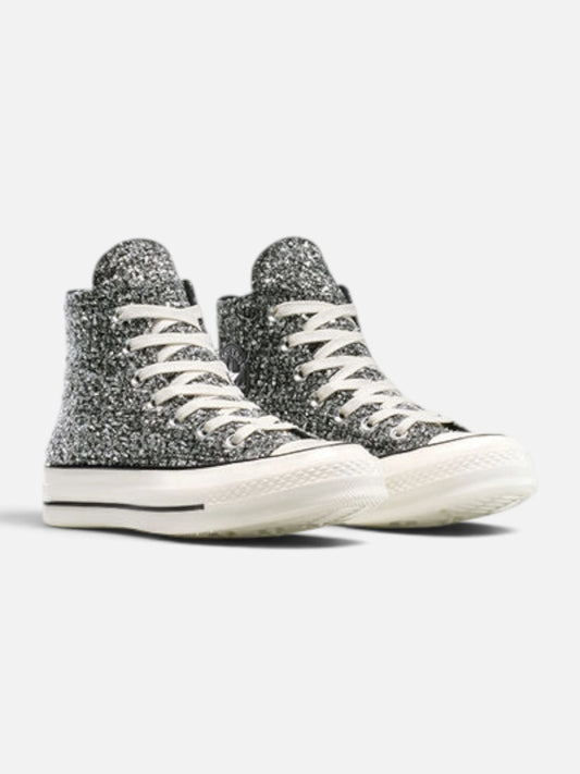 Zapatillas Converse Chuck 70 Metallic Negro/Plateado