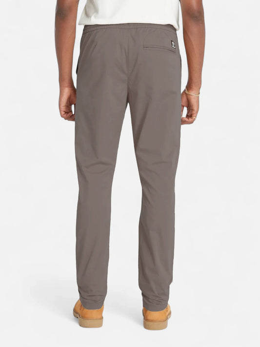 Pantalon Timberland Gabardina Twill Jogger Marrón