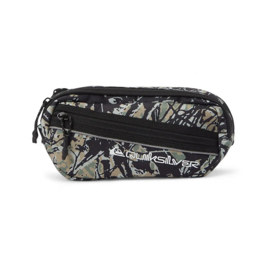 Riñonera Quiksilver Jungler III Negro Verde