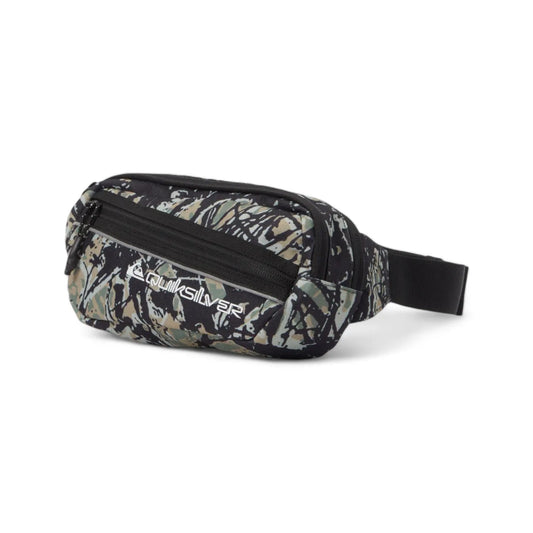 Riñonera Quiksilver Jungler III Negro Verde