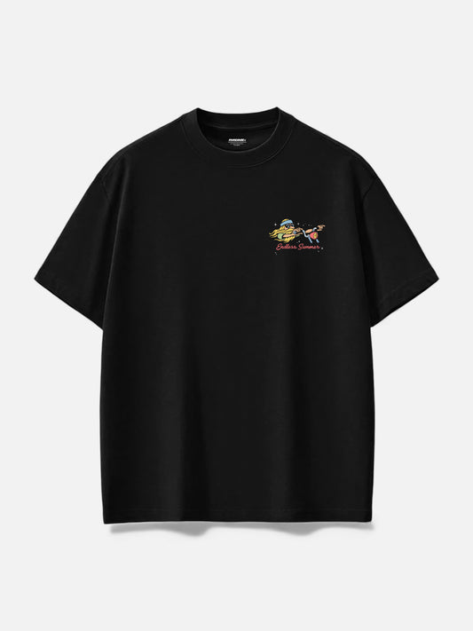 Remera Familyarg® X Falu Biker Negro