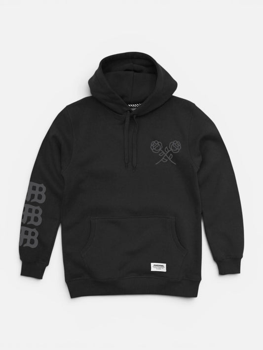 Buzo Familyarg x Brand & Co Black Blossom Negro