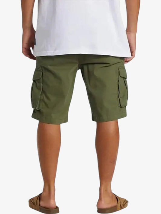 Bermuda Quiksilver Crucial Battle Cargo Verde Militar
