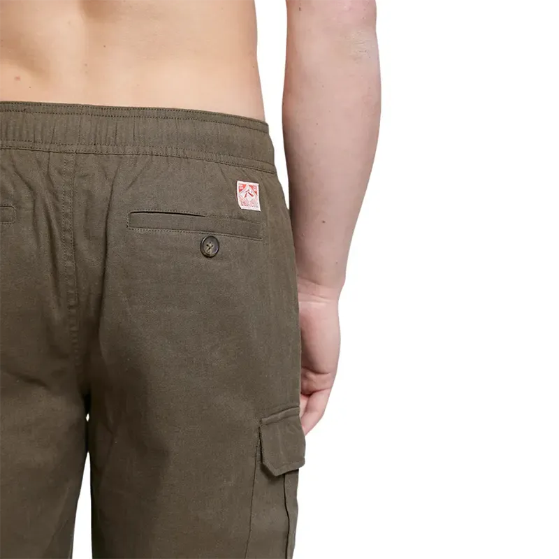 Bermuda Rusty Gorin Linen Ws Verde Militar - Indy
