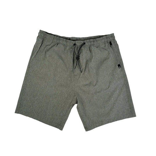 Malla Bermuda Quiksilver Taxer Heather Amphibian 18 Gris Verde