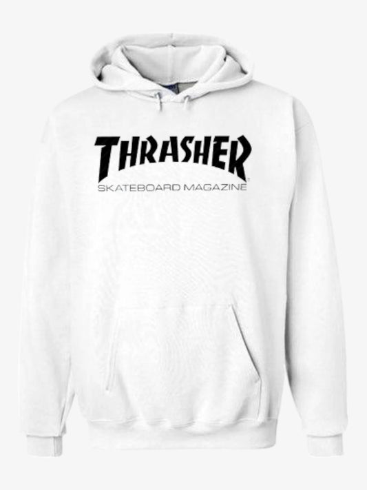 Buzo Thrasher Magazine Niño Blanco - Indy