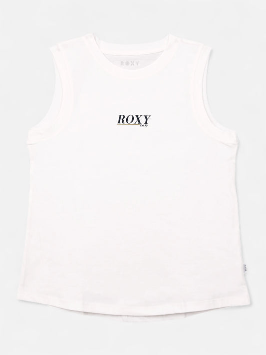Musculosa Roxy Sparkle Evening Rx Est Logo Blanco