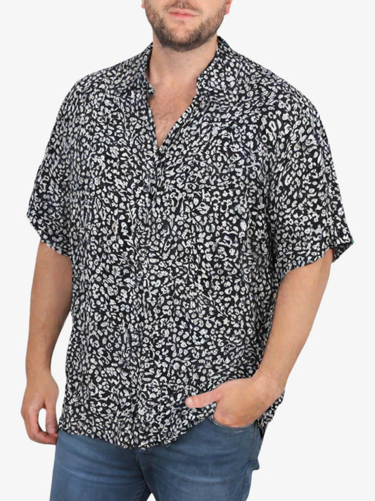 Camisa Etnies Printed Box Negro Print - Indy