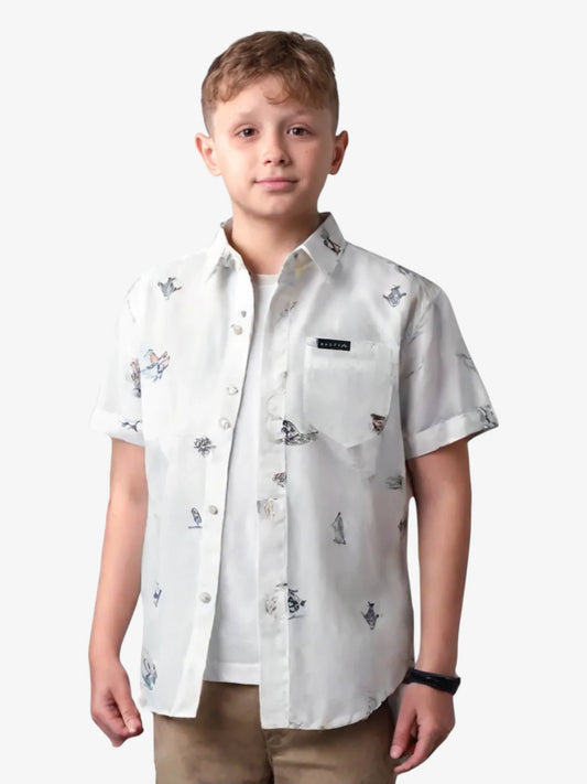 Camisa Rusty Wimdy Niño Blanco - Indy