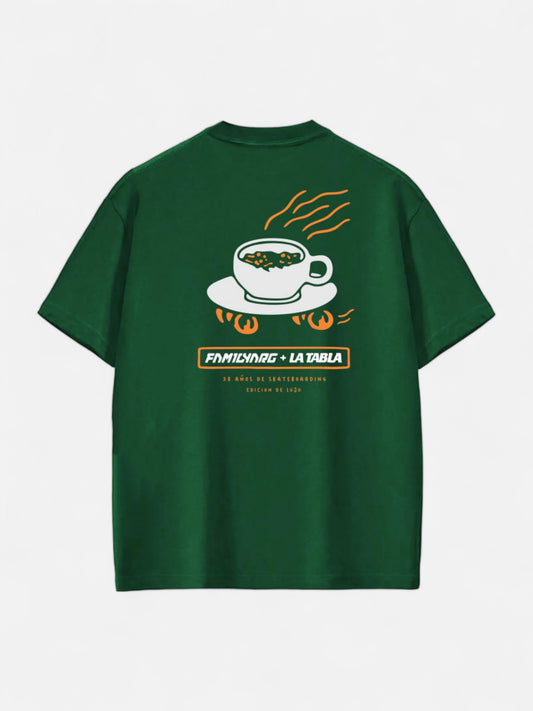 Remera Familyarg® + LaTabla Cofi Verde Pino