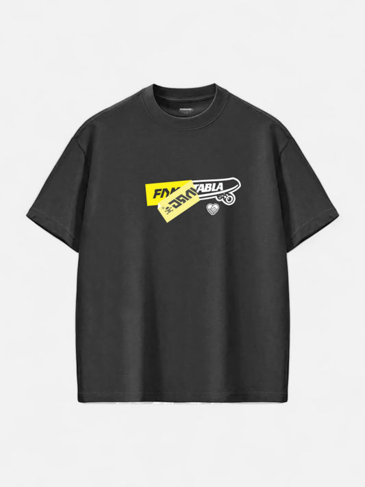 Remera Familyarg® + LaTabla Stickers Gris Topo
