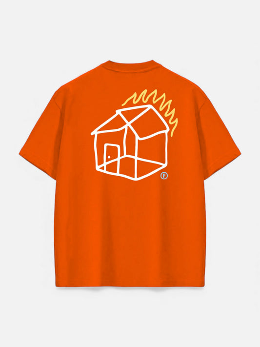 Remera Familyarg® + Vagoart Home Naranja