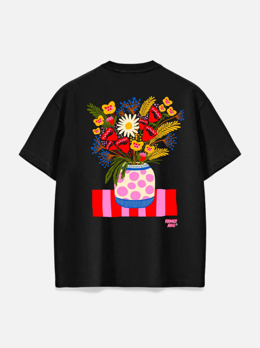 Remera Familyarg® La Fleur Negro