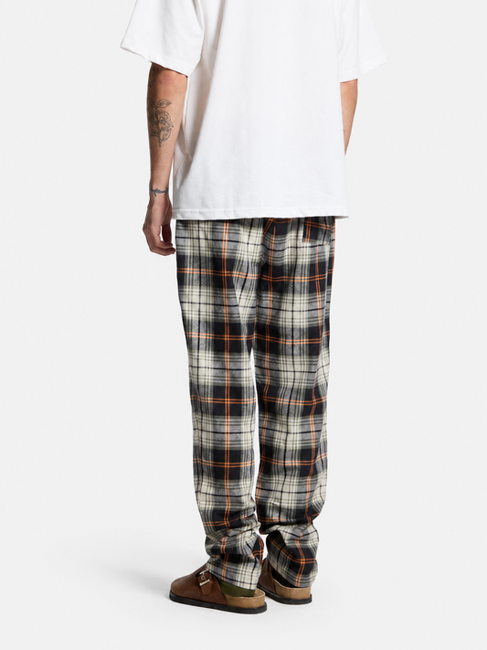 Pantalon Elepants Escoces 295 Viyela Negro Gris