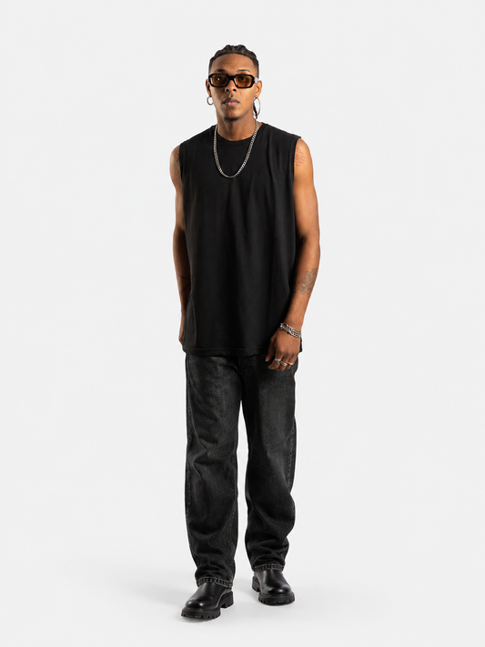 Musculosa Gotcha Essential Sleeveless Negro