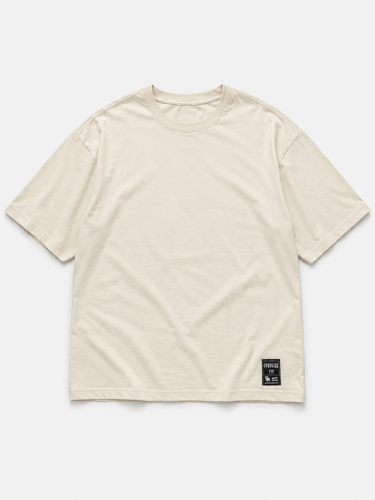 Remera Gotcha Basic Oversize Fit Crudo