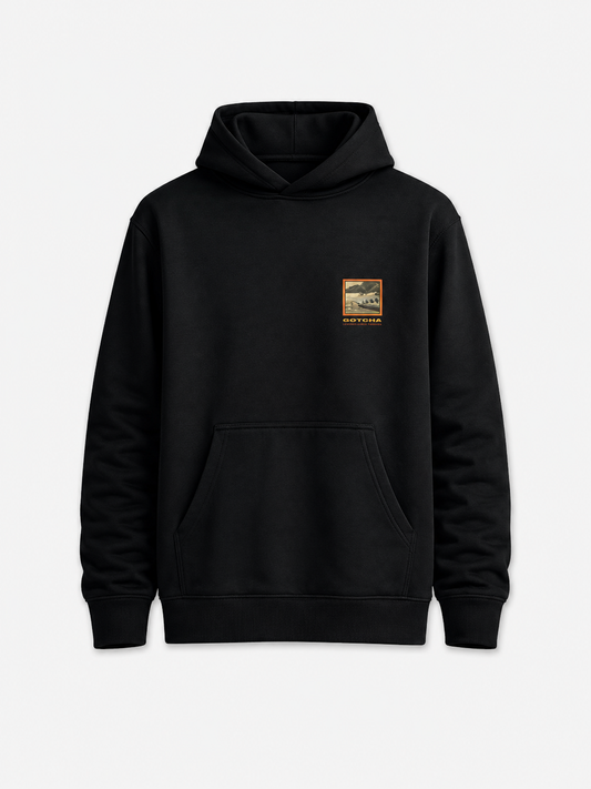Buzo Gotcha Tetris Hoodie Negro