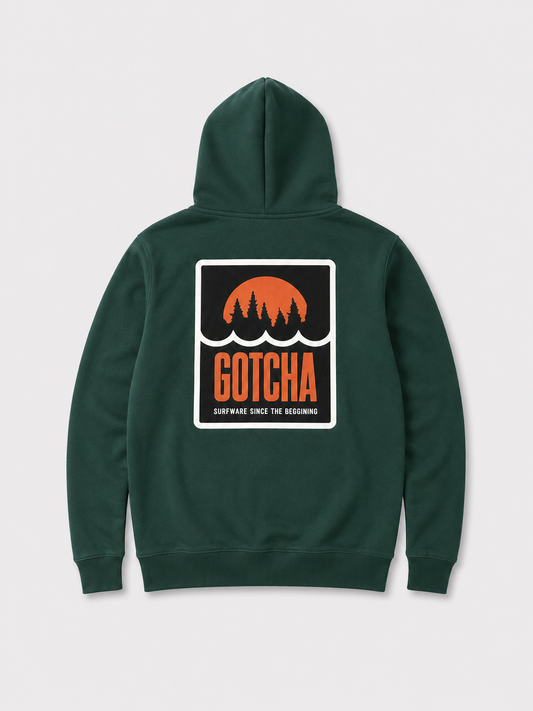 Buzo Gotcha Forest Verde Ingles