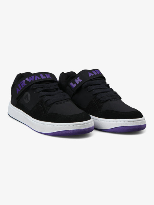 Zapatillas Airwalk Brook Negro Negro Violeta