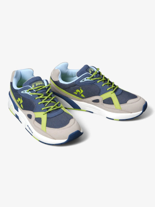 Zapatillas Le Coq Sportif Lcs R850 Action Azul Gris Verde