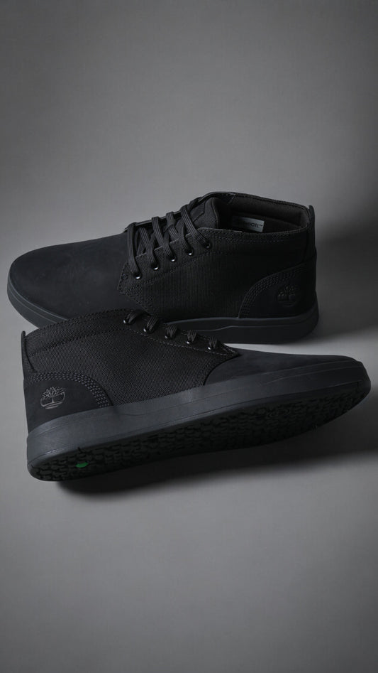 Zapatillas Timberland Davis Square Mid Lace Negro Negro