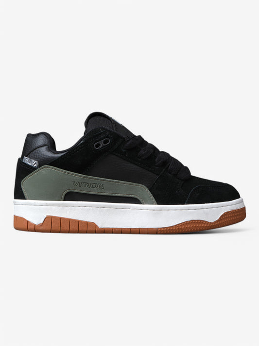 Zapatillas Vision Street Wear Liberator Negro Verde Militar