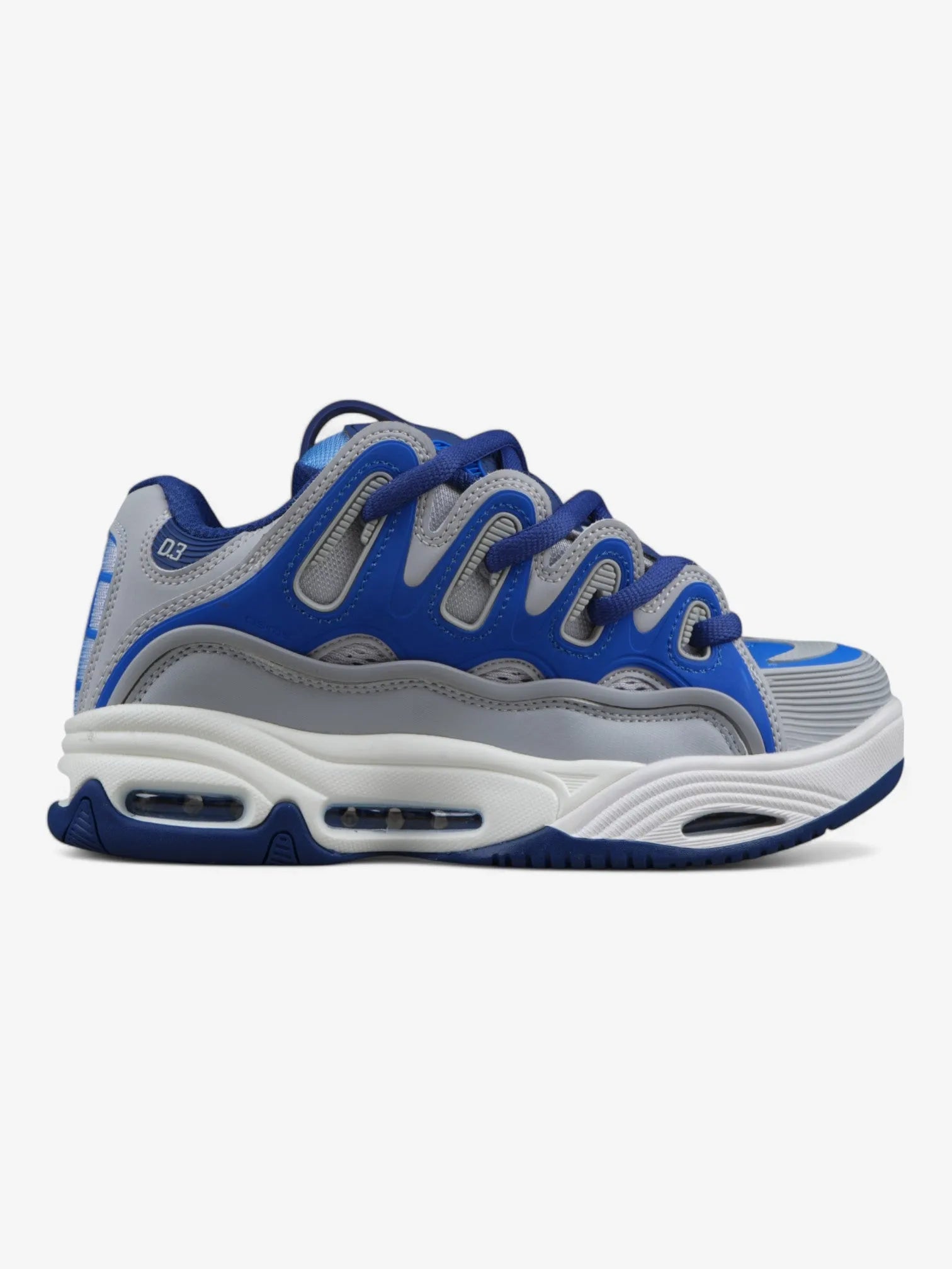 Blanco Zapatillas Gris Y Azul Zapatillas Osiris D3 2001 Gris Azul