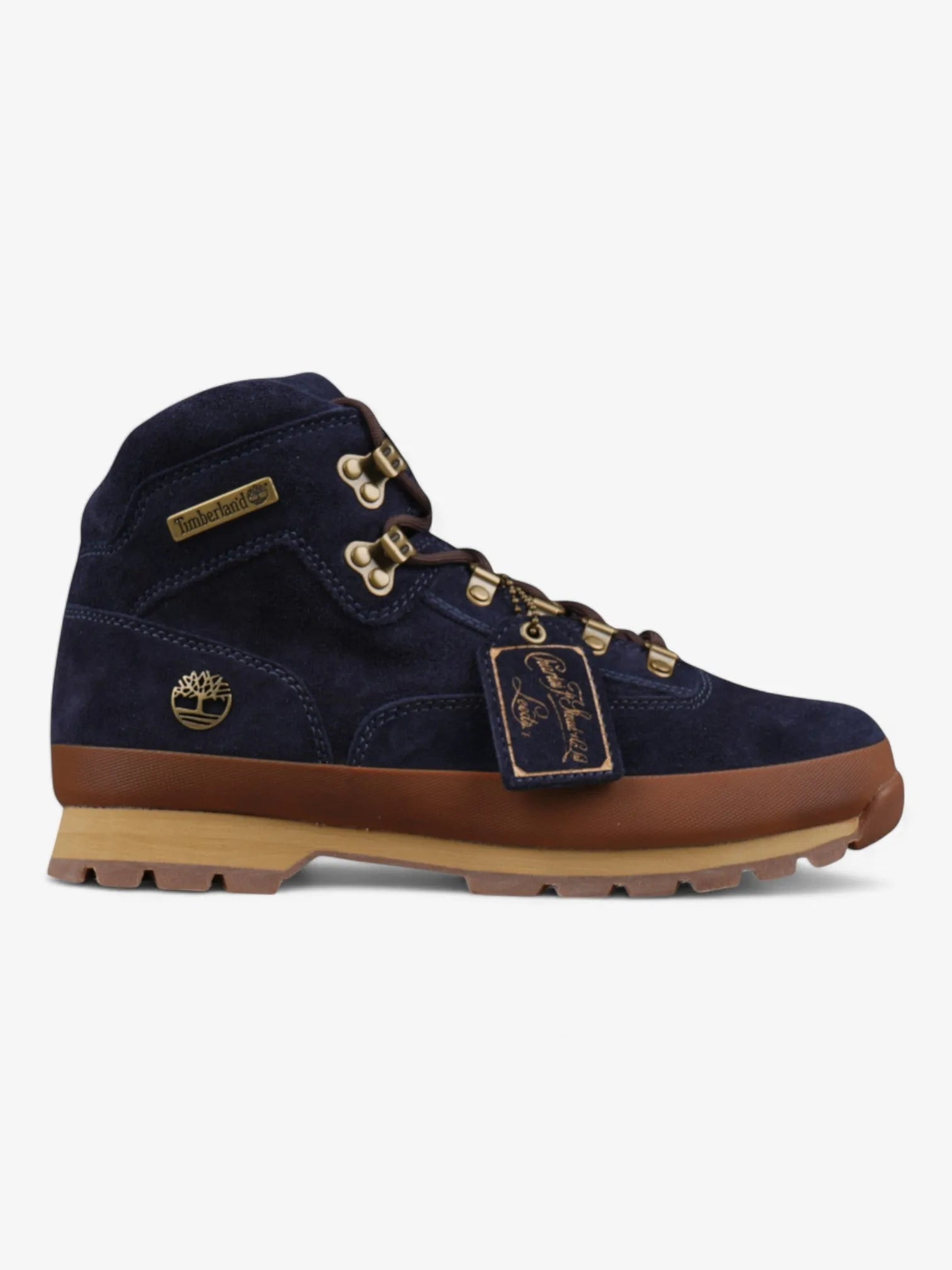 Botas Timberland Euro Hiker Lace Up Suede Azul