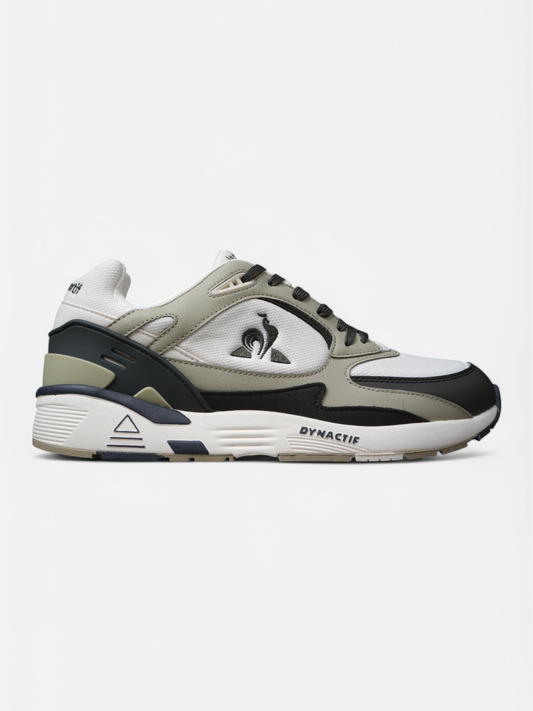 Zapatillas Le Coq Sportif R1100 Classic Blanco Verde Gris