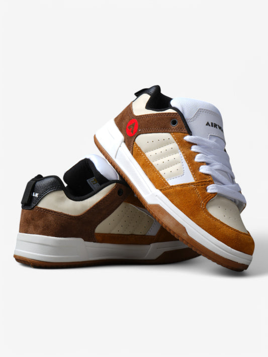 Zapatillas Airwalk Giro Blanco Beige Marrón