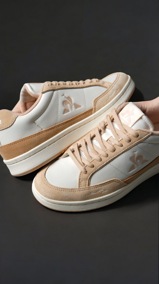 Zapatillas Le Coq Sportif Noah 2 W Marrón Beige