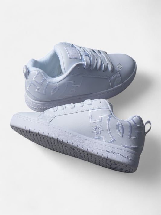 Zapatillas Dc Court Graffik SS Blanco Blanco