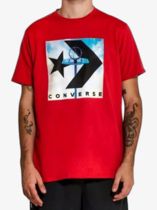 Remera Converse Cons BB Ring Rojo