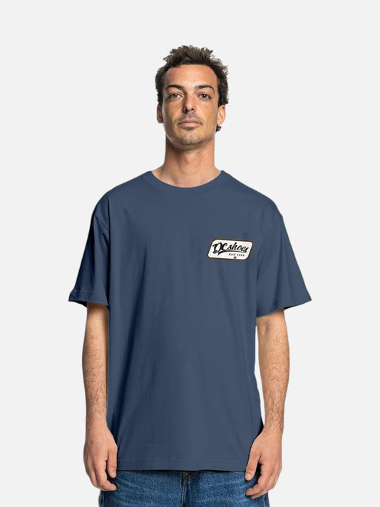 Remera DC Timely LHSS Azul
