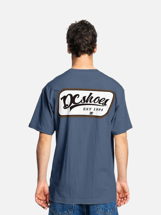Remera DC Timely LHSS Azul