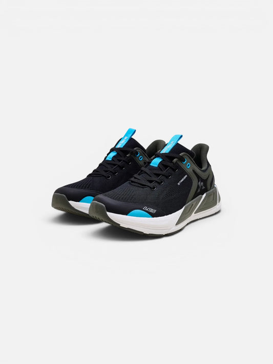 Zapatillas Le Coq Sportif Strider Negro Gris Celeste