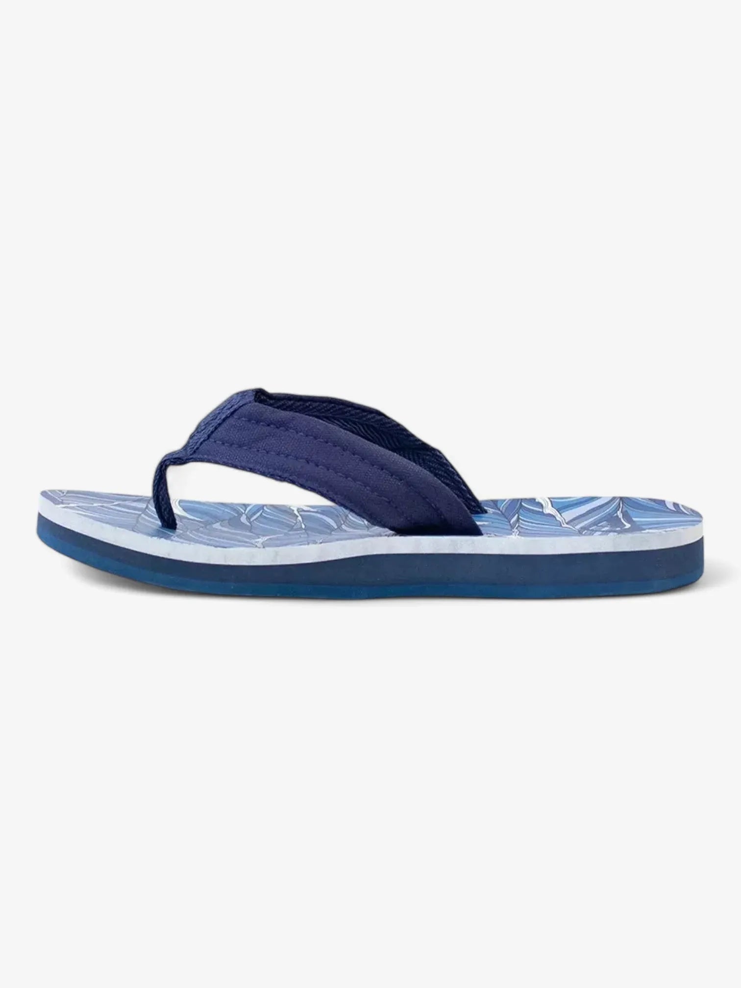Ojota Quiksilver Carver Tropics Azul - Indy