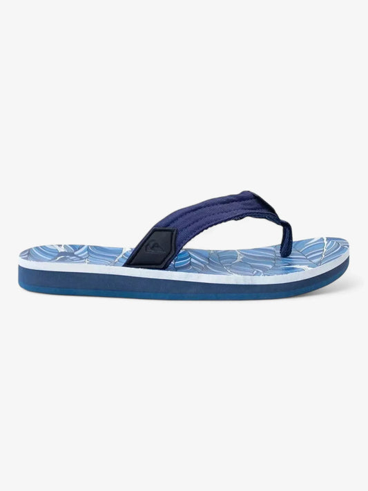 Ojota Quiksilver Carver Tropics Azul - Indy