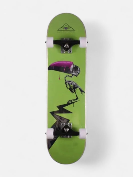 Skate Completo Kalima Skeleton Verde Lima