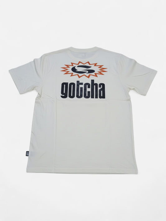 Remera Gotcha Vintage Logo Crudo